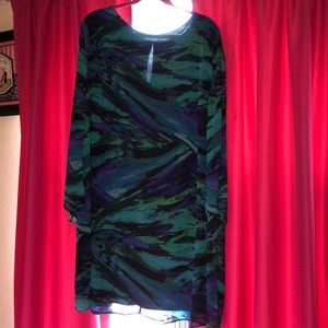 AGB shift dress with unique sleeves